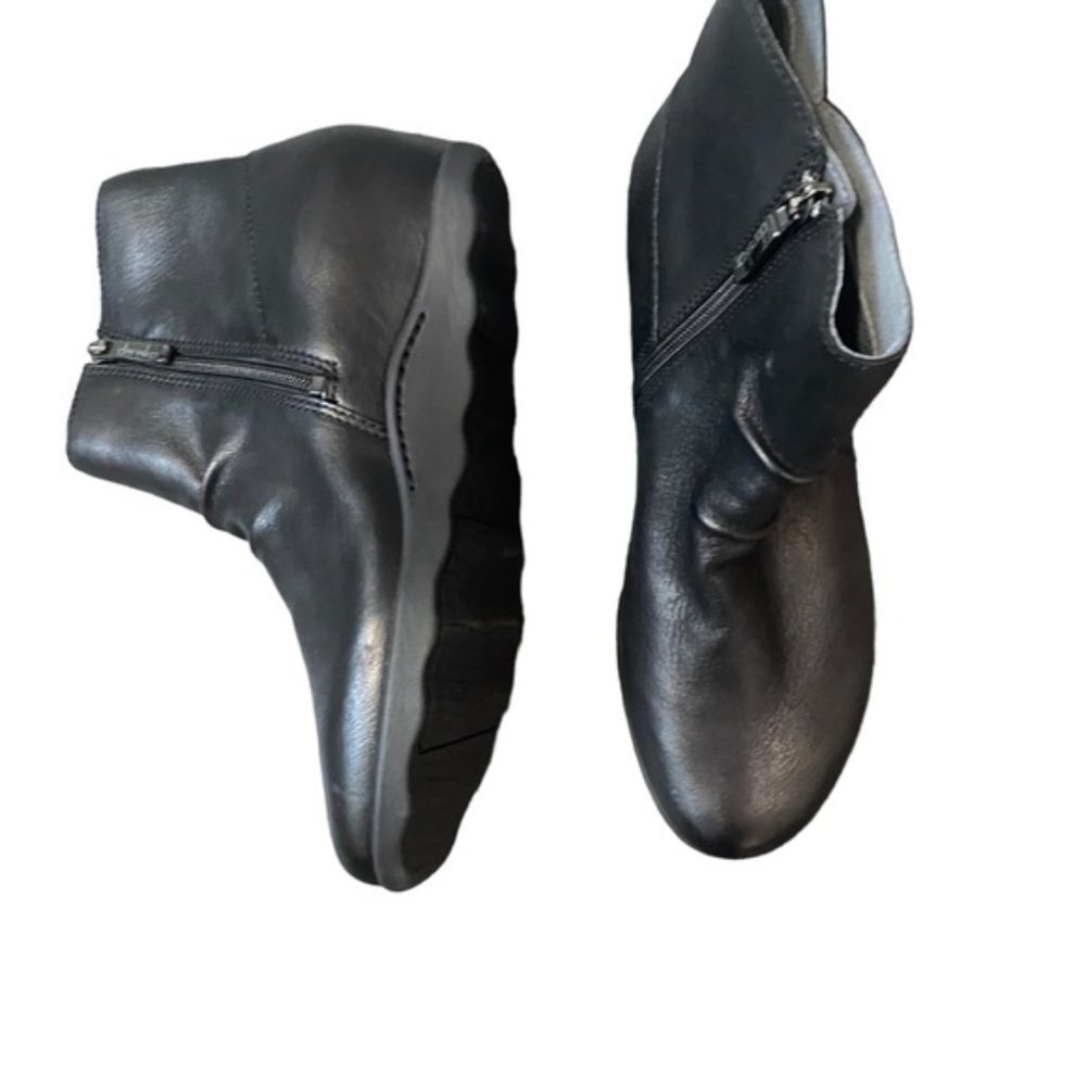 Dansko New Women's Madge Boot Black Leather size 38 - Picture 4 of 13